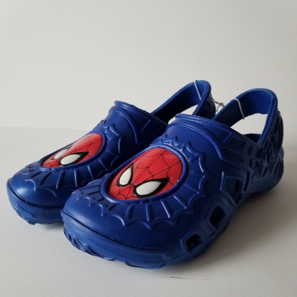 Spiderman Croc Style Slip-on Shoes